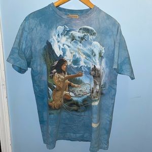 Vintage 2001 the mountain wolves t shirt